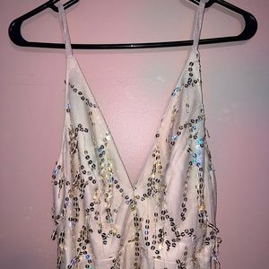 Champagne/Gold Cocktail Formal Dress